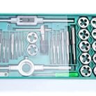 GSK Cut 40pcs Metric Tap and Die Set – Thread Repair Kit with Case, Taps, Dies, and Tools
