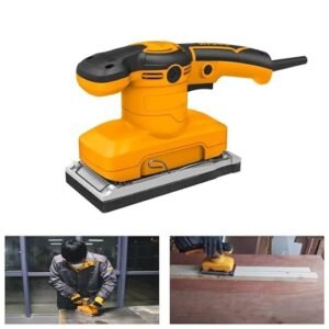 Ingco 320W Finishing Sander – Includes 5 Sand Papers & Extra Carbon Brushes