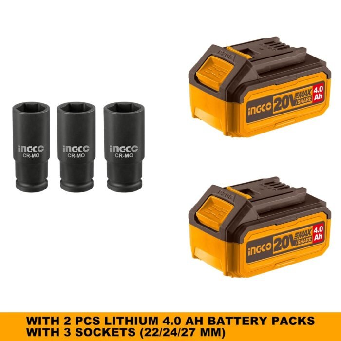 Ingco® 20V Cordless Impact Wrench