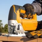 Ingco 650W Variable Speed Jigsaw with Blade Kit – Corded Jig Saw for Wood and Metal