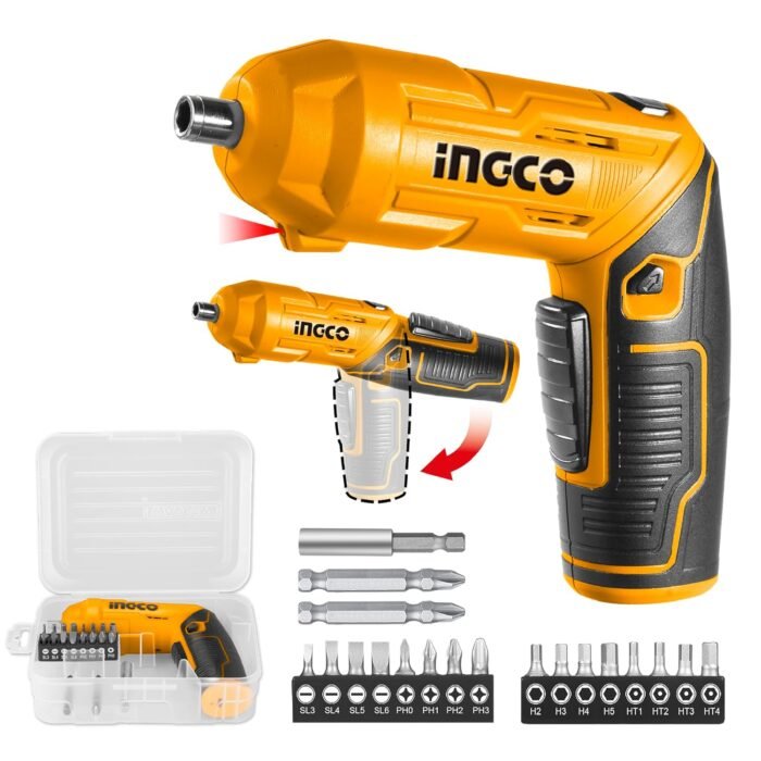 Ingco® 4V Electric Cordless Screwdriver