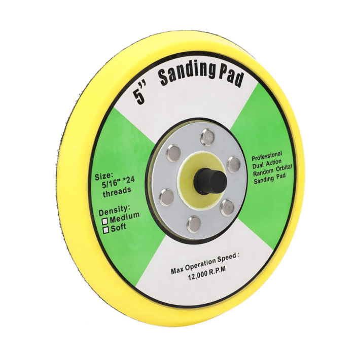 5 Inch Sanding Pad | 125mm ABS Grinding Disc for Wood & Metal | Buffing Wheel 12000 RPM