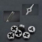 GSK Cut Metric Tap and Die Set – M3 to M12 Thread Repair Kit with Case