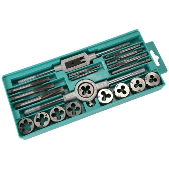 GSK Cut Metric Tap and Die Set – M3 to M12 Thread Repair Kit with Case