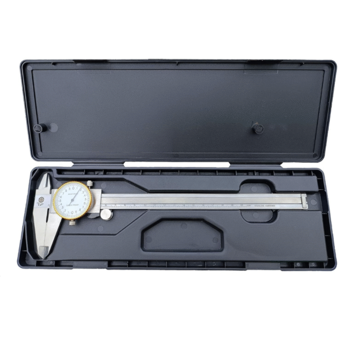 GSK Cut Dial Caliper 200mm Stainless Steel with Protective Case GSK Cut Dial Caliper 200mm Stainless Steel with Protective Case