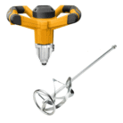 Ingco MX214008 Paint Mixer 1400W with 120mm Paddle and Accessories