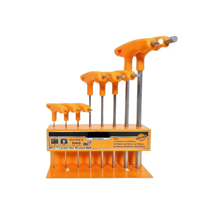 Ingco 8-Piece T-Handle Hex Wrench Set (HHKT80818)