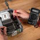 Digital Multimeter M830A Compact Electrical Tester with LCD Display