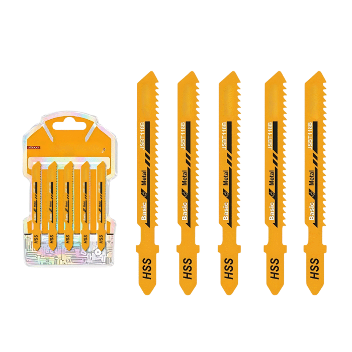 Ingco 5 Pcs Jig Saw Blade Set JSBT118B