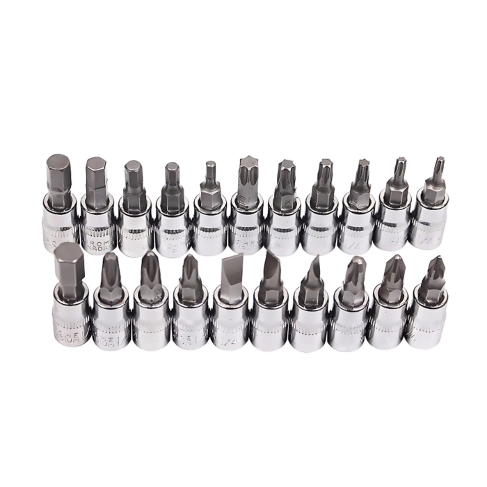 46 PCS Screwdriver Kit Multi-Purpose Socket & Wrench Set in Carry Case