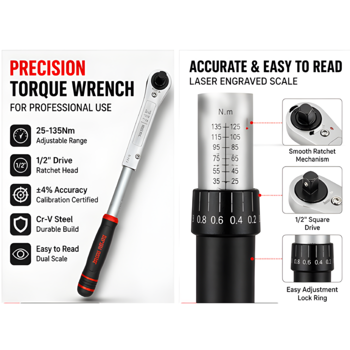 Torque Master® TM-100R Torque Wrench