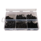 Pack of 450 Black Drywall Bugle Head Screws (13mm–50mm)