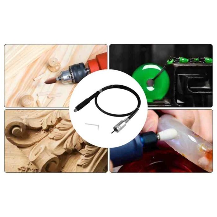 GSK Cut® 42 Inch Flexible Shaft Rotary Tool with PVC Handle – Compatible with Dremel & Die Grinder