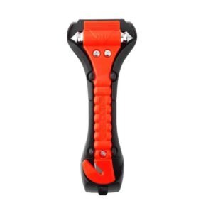 Car Safety Hammer – 2-in-1 Window Glass Breaker & Seatbelt Cutter Auto Emergency Escape Tool