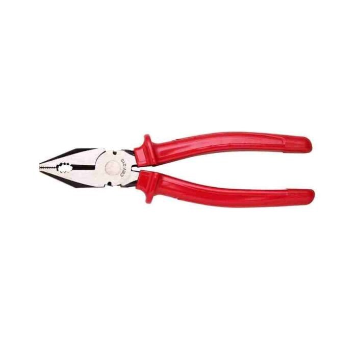 5 in 1 Home Tool Kit Set with Plier, Screwdriver, Line Tester, Wire Stripper and Carry Case