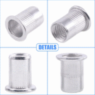 M8 Zinc Plated Rivet Nut