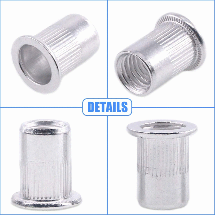 M8 Zinc Plated Rivet Nut