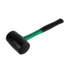 HANBON 915150 Rubber Hammer 500g with Anti-Slip Fiberglass Handle