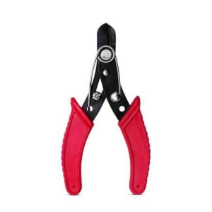 5 in 1 Home Tool Kit Set with Plier, Screwdriver, Line Tester, Wire Stripper and Carry Case