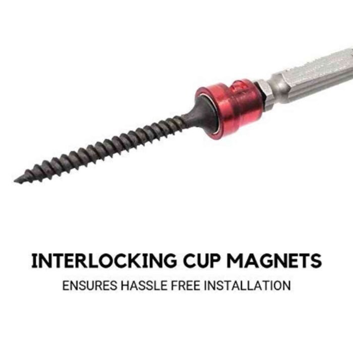 Universal Magnet Driver Bit PH2 Double Ended with Magnetic Self-Locking Cups