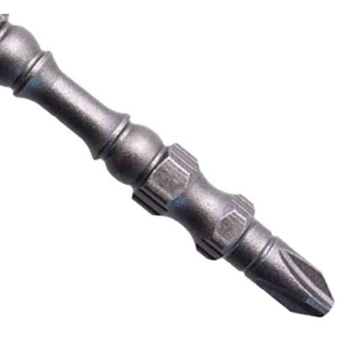 Universal Magnet Driver Bit PH2 Double Ended with Magnetic Self-Locking Cups