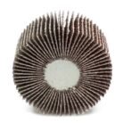 50mm x 25mm x 6mm 60 Grit Emery Cloth Flap Wheel Discs – Set of 5
