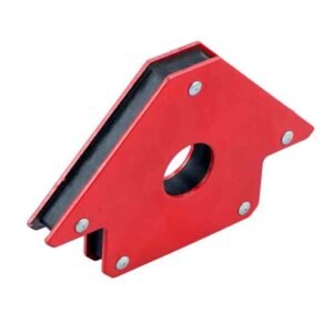 4-Inch Welding Magnet Triangle Holder for 45° & 90° Angles