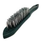 Steel Wire Scratch Brush with Long Handle – Welding Slag, Rust, and Grill Cleaning Tool