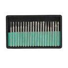 30 Pcs Diamond Burr Set for Glass Engraving, Grinding, Carving & Etching