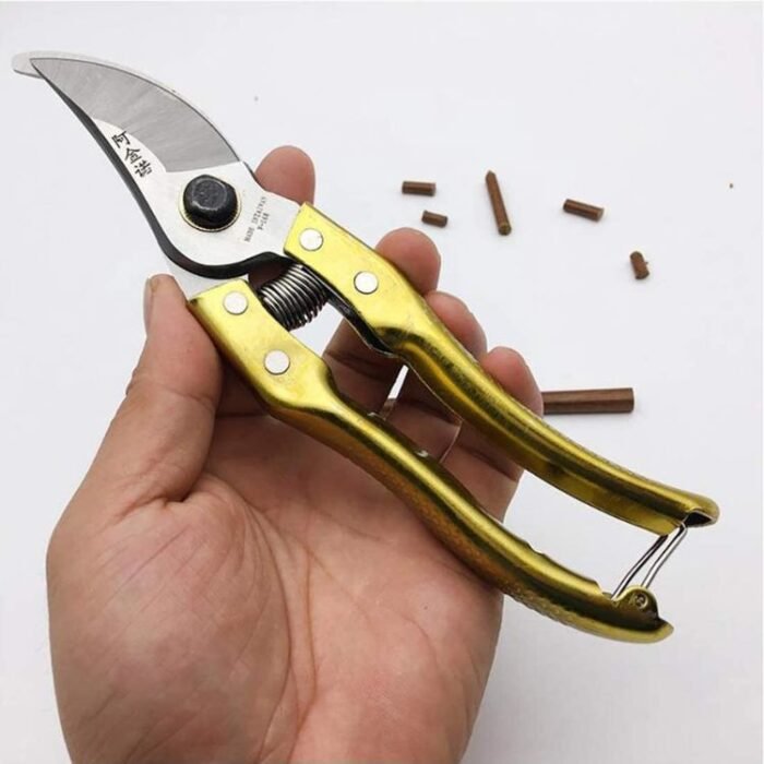 Garden Shears Pruners with Stainless Steel Blades for Cutting Flowers, Branches & Bonsai