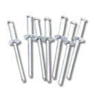 Aluminum Blind Rivets 5/32" x 3/8" (4 x 10mm) Dome Head – Pack of 1000