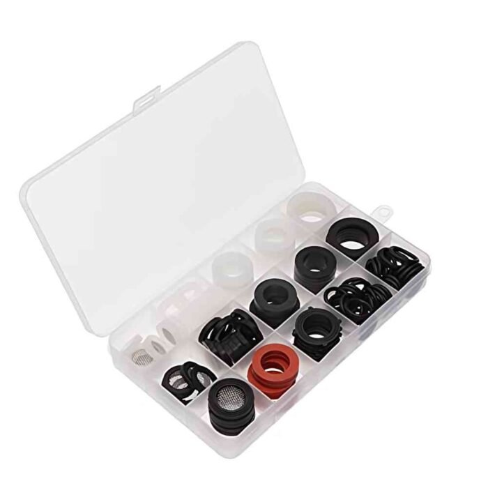 Faucet Plumbing Rubber Washer O-Ring Kit 115 Pcs
