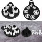 7 Pcs Quick Disconnect Tool Set for AC, Fuel Line & Oil Circuit with Storage Plate