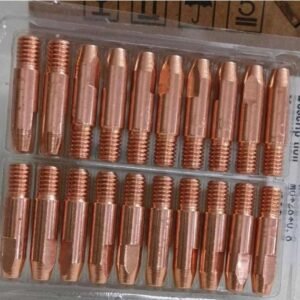 WELD MIG Welding CO2 Contact Tip M6×28×0.8mm – 20 Pcs Copper Set