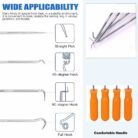 4 Pcs Mini Precision Pick & Hook Set for O-Rings, Gaskets, Seals & Small Parts
