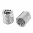 60 Pcs Stainless Steel Wire Thread Insert Helicoil Repair Kit M3–M12 with Plastic Box