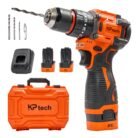 Cordless Impact Drill 21V with Rechargeable Battery and Variable Speed Control