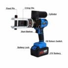 JH-300 Brushless Rechargeable Hydraulic Crimping Tool