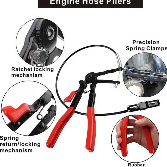 Flexible Hose Clamp Pliers with 560mm Cable Flexible Hose Clamp Pliers with 560mm Cable