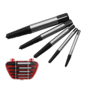 Damaged Screw Extractor & Broken Bolt Remover Drill Bit Set – 5 Pcs