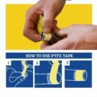 Premium Teflon Tape Pipe Thread Tape for Gas