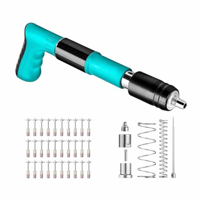 Manual Steel Nail Gun Tool – Heavy-Duty Wall Fixing Nail Tool
