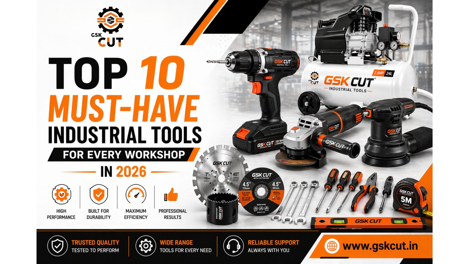 Top 10 Must-Have Industrial Tools for Every Workshop in 2026