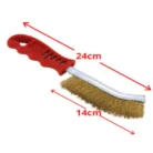 GSK Cut® Stainless Steel Curved Wire Scratch Brush for Rust Cleaning