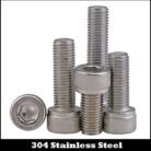 GSK Cut® M5 x 10mm Socket Head Cap Screws 304 Stainless Steel Pack of 10