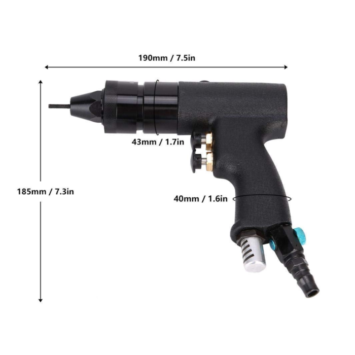 Pneumatic Rivet Nut Gun Kit