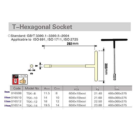 T-Type Handle Socket Wrench Deep Reach Nut Driver