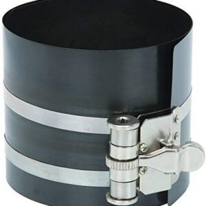 GSK Cut 4 inch ratchet piston ring compressor tool for engine piston installation GSK Cut 4 inch ratchet piston ring compressor tool for engine piston installation