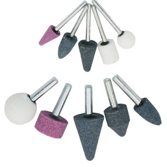 GSK Cut® Shank Abrasive Mounted Stone Grinding Wheel Head Set