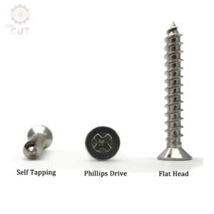 GSK Cut 8x35mm stainless steel drywall gypsum screws with plastic box